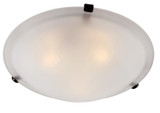 Flush Mounts Bowl Style by Trans Globe Imports ( 110 | 58701 ROB Cracka ) 