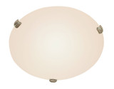 Flush Mounts Bowl Style by Trans Globe Imports ( 110 | 58706 BN Cullen ) 