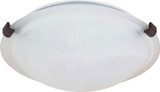 Flush Mounts Bowl Style by Nuvo Lighting ( 72 | 60-272 Tri Clip Old Bronze ) 