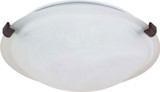 Flush Mounts Bowl Style by Nuvo Lighting ( 72 | 60-273 Tri Clip Old Bronze ) 
