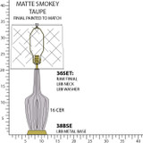 Lamps Table by Robert Abbey ( 165 | MST38 Emma ) 