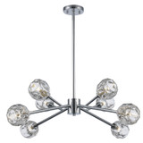 Mid. Chandeliers Starburst by Trans Globe Imports ( 110 | 11668 PC Sequoia ) 