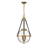 Foyer/Hall Lanterns Glass w/Frame by Savoy House ( 51 | 7-1837-3-322 Bozeman ) 