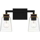 Bathroom Fixtures Two Lights by Quoizel ( 10 | ALY8615MBK Almany ) 