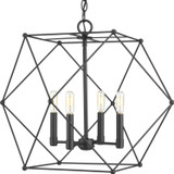 Foyer/Hall Lanterns Open Frame by Progress Lighting ( 54 | P500083-031 Spatial ) 