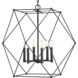 Foyer/Hall Lanterns Open Frame by Progress Lighting ( 54 | P500084-031 Spatial ) 