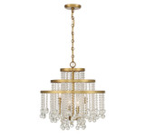 Mini Chandeliers Glass Shade by Savoy House ( 51 | 1-1866-4-322 Luna ) 