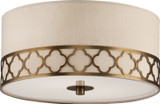 Flush Mounts Drum Shade by Robert Abbey ( 165 | 1575 Addison ) 