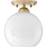 Flush Mounts Glass Down by Progress Lighting ( 54 | P350075-078 Carisa ) 