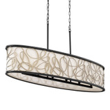 Linear/Island Drum Shade by Varaluz ( 137 | 381N06MBAR Scribble ) 