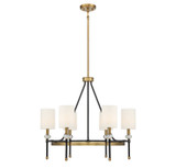 Mid. Chandeliers Candle by Savoy House ( 51 | 1-1893-6-143 Tivoli ) 