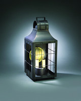 Exterior Wall Mt./Flush by Northeast Lantern ( 196 | 9231-DB-LT2-CLR Livery ) 