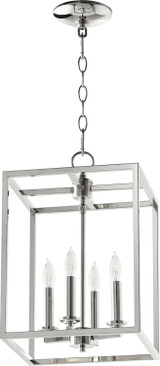 Foyer/Hall Lanterns Open Frame by Quorum ( 19 | 6731-4-62 Cuboid Entries ) 