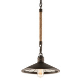 Mini Pendants Metal Shade by Troy Lighting ( 67 | F3144-HBZ Brooklyn ) 