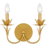 Sconces Double Candle by Quoizel ( 10 | MAA8712GFL Maria ) 