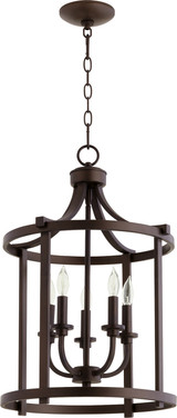 Foyer/Hall Lanterns Open Frame by Quorum ( 19 | 6807-5-86 Lancaster ) 