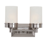 Bathroom Fixtures Two Lights by Trans Globe Imports ( 110 | 70332 BN Fusion ) 