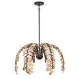 Mid. Chandeliers Glass Down by Savoy House ( 51 | 1-2579-6-26 Grecian ) 