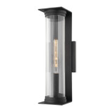 Sconces Single Glass by Troy Lighting ( 67 | B1323-TBK Presley ) 