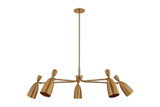 Large Chandeliers Metal Shade by Troy Lighting ( 67 | F4050-PBR Spade ) 