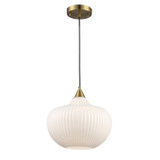 Pendants Glass Down by Trans Globe Imports ( 110 | 16181 AG Aristo ) 