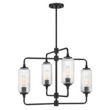Mid. Chandeliers Glass Up by Savoy House ( 51 | 1-3025-4-89 Holton ) 