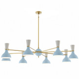 Large Chandeliers Metal Shade by Robert Abbey ( 165 | BB08LY Clare ) 