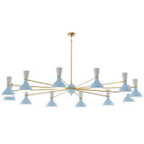 Large Chandeliers Metal Shade by Robert Abbey ( 165 | BB12LY Clare ) 