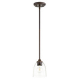 Mini Pendants Glass Down by Quorum ( 19 | 3127-286 Jardin ) 