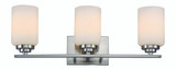 Bathroom Fixtures Three Lights by Trans Globe Imports ( 110 | 70523 BN Mod Pod ) 