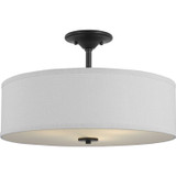 Semi-Flush Mts. Drum Shade by Progress Lighting ( 54 | P350167-143 Inspire ) 