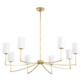 Large Chandeliers Glass Shade by Quorum ( 19 | 681-8-74 Ayala ) 