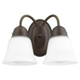 Bathroom Fixtures Two Lights by Quorum ( 19 | 5404-2-86 5404 Lighting Series ) 
