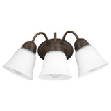Bathroom Fixtures Three Lights by Quorum ( 19 | 5404-3-86 5404 Lighting Series ) 