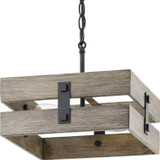 Semi-Flush Mts. Cage by Progress Lighting ( 54 | P350172-031 Hemsworth ) 