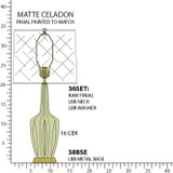 Lamps Table by Robert Abbey ( 165 | MCL38 Emma ) 