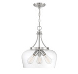 Pendants Glass Down by Savoy House ( 51 | 7-4034-3-SN Octave ) 