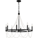Large Chandeliers Candle by Quoizel ( 10 | BGA5030MBK Brigitta ) 