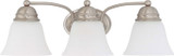 Bathroom Fixtures Three Lights by Nuvo Lighting ( 72 | 60-3266 Empire ) 