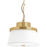 Semi-Flush Mts. Drum Shade by Progress Lighting ( 54 | P500203-160 Point Dume-Windbluff ) 