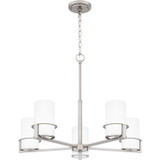 Mid. Chandeliers Glass Up by Quoizel ( 10 | SEY5026BN Seymour ) 
