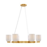 Mid. Chandeliers Glass Up by Savoy House ( 51 | 1-3170-6-322 Isla Blanca ) 