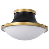 Flush Mounts Glass Down by Nuvo Lighting ( 72 | 60-7905 Lafayette ) 