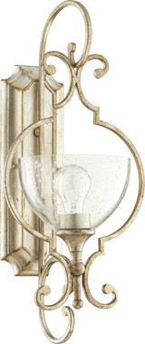 Sconces Single Glass by Quorum ( 19 | 5414-1-60 Ansley ) 