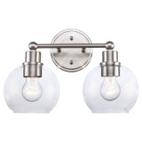 Bathroom Fixtures Two Lights by Trans Globe Imports ( 110 | 22222 BN ) 