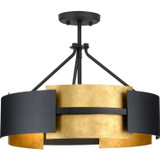 Semi-Flush Mts. Drum Shade by Progress Lighting ( 54 | P350203-031 Lowery ) 