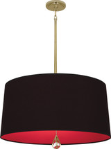 Pendants Fabric Shade by Robert Abbey ( 165 | BN339 Williamsburg Custis ) 