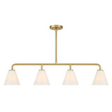 Linear/Island 4 Light + by Savoy House ( 51 | 1-4014-4-322 Blair ) 
