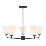 Mid. Chandeliers Glass Up by Savoy House ( 51 | 1-4015-5-89 Blair ) 