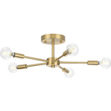 Semi-Flush Mts. Exposed Lamps by Progress Lighting ( 54 | P350219-109 Delayne ) 